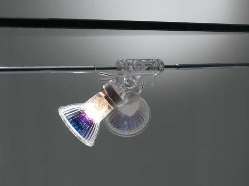 Etagenbeleuchtung (Beispielbild mit Halogenstrahler)