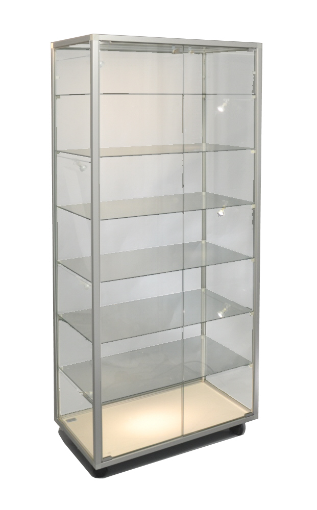Sammlervitrine C717 - 78 x 41,5 x 183,5 cm