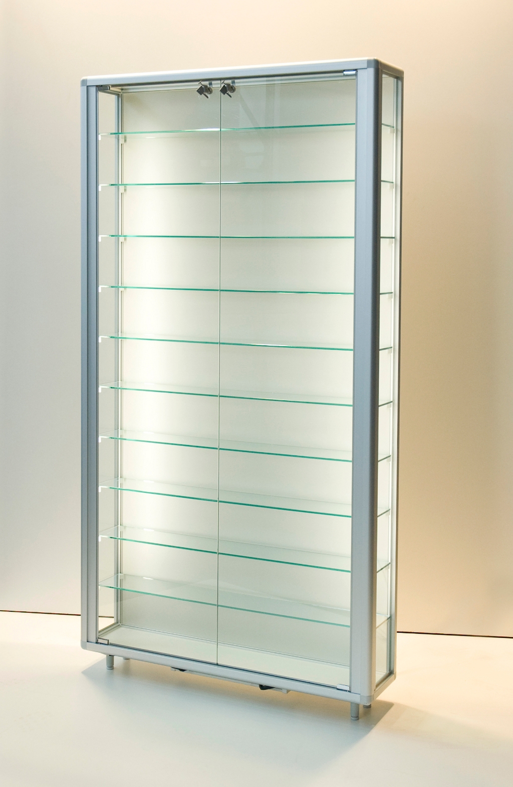 Brandschutz-Vitrine OL9923B1 - 99 x 23 x 184,5 cm