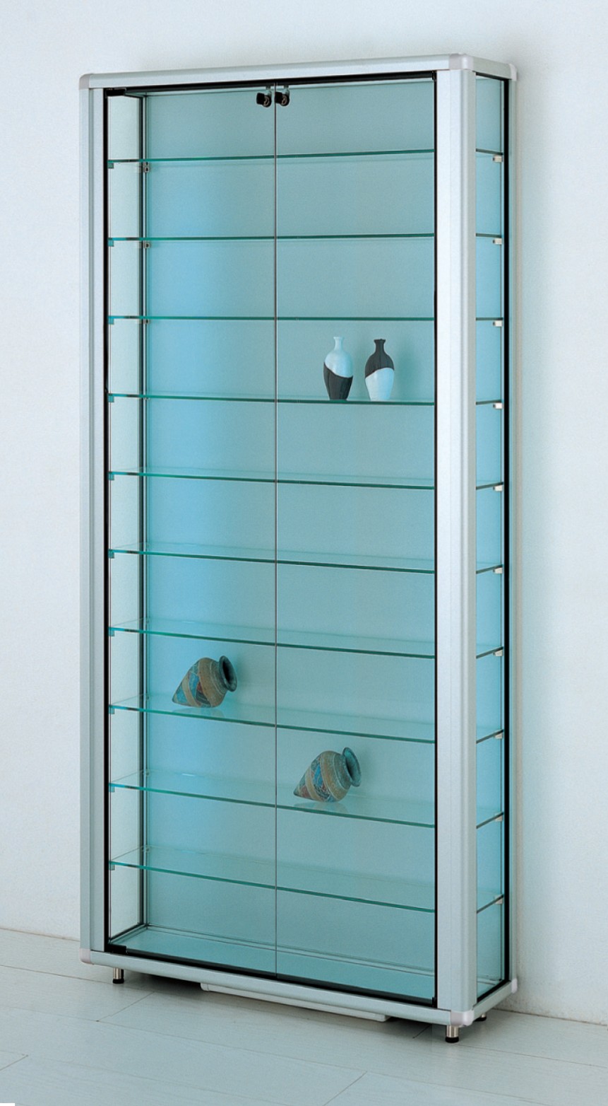 Brandschutz-Vitrine OL7923B1 - 79 x 23 x 184,5 cm