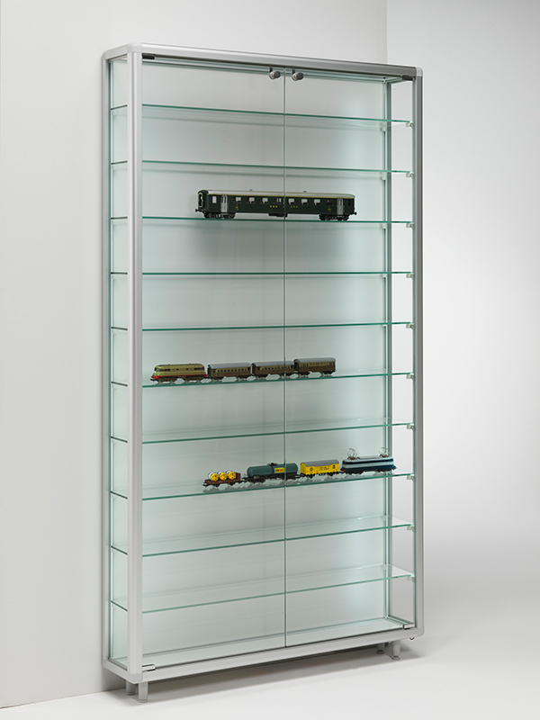 Flachvitrine Beta - 99 x 20 x 184,5 cm (BxTxH) - Artikel: BV9920