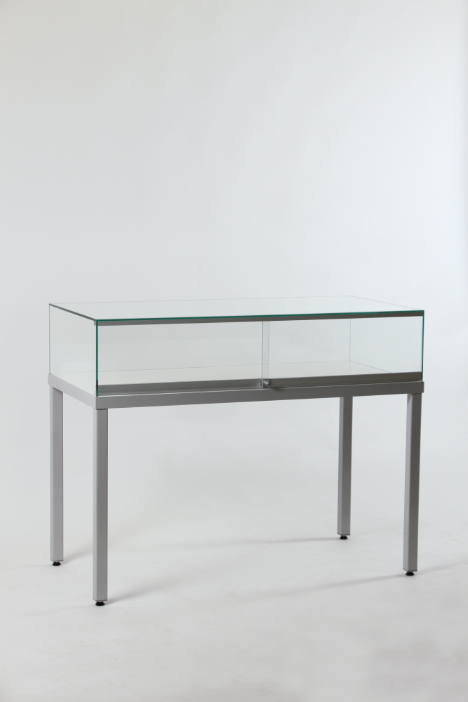 Haubenvitrine mit Schiebetüren - in 4 Größen - Artikel: HB30