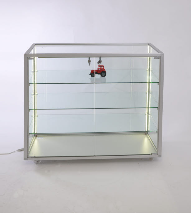 Vitrine mit LED