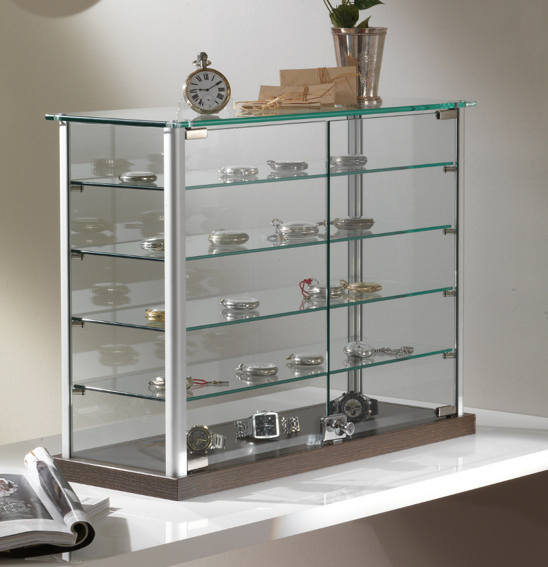 Aufsatzvitrine  ADT65-25 - 65 x 25 x 50 cm