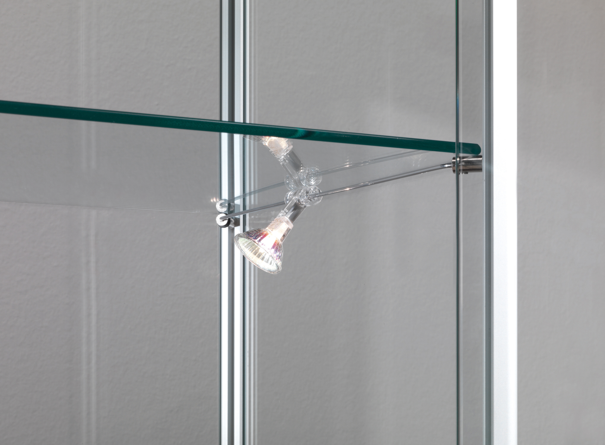 Aufsatzvitrine  ADT65-25 - 65 x 25 x 50 cm